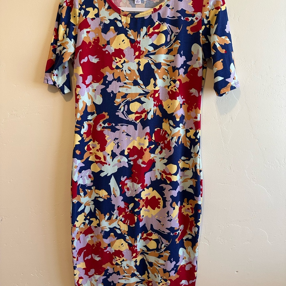 Floral Short Sleeve Dress